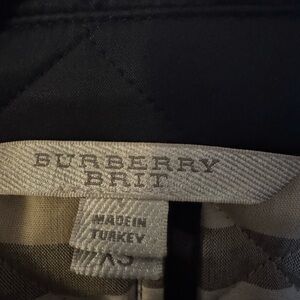 Burberry Checkered Beige and Black Jacket